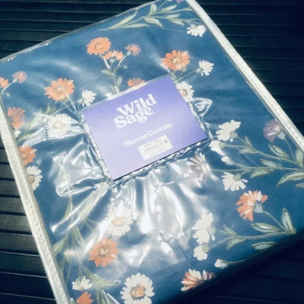 new NAVY BLUE Wild Sage Maeve Floral 54